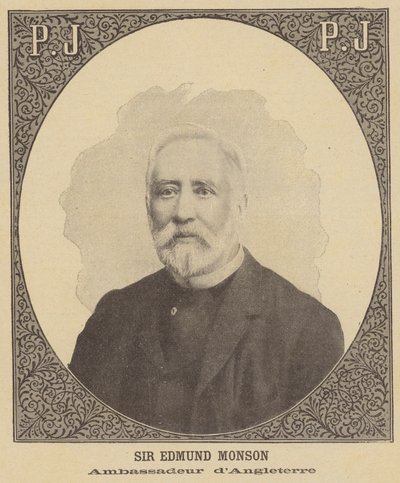 Sir Edmund Monson, britisk ambassadør i Frankrig af French School